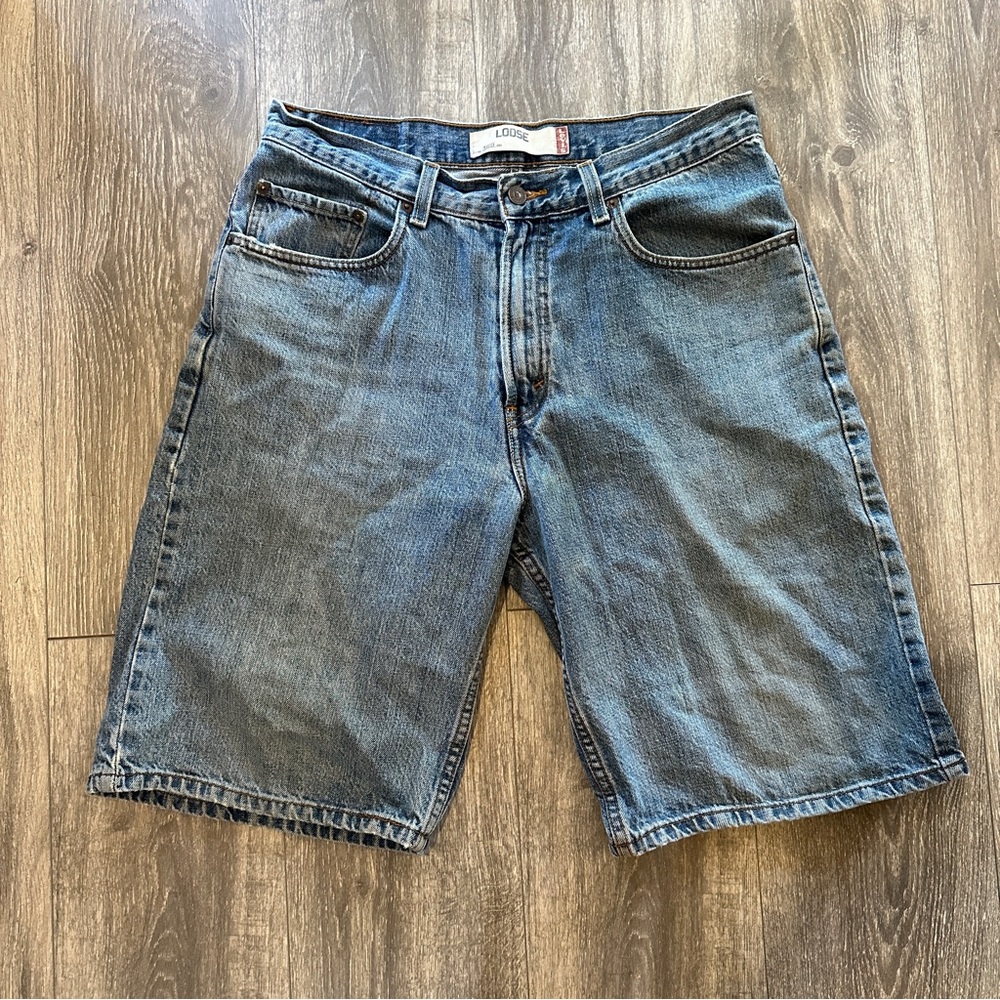 Levi's Men's Blue Denim Shorts